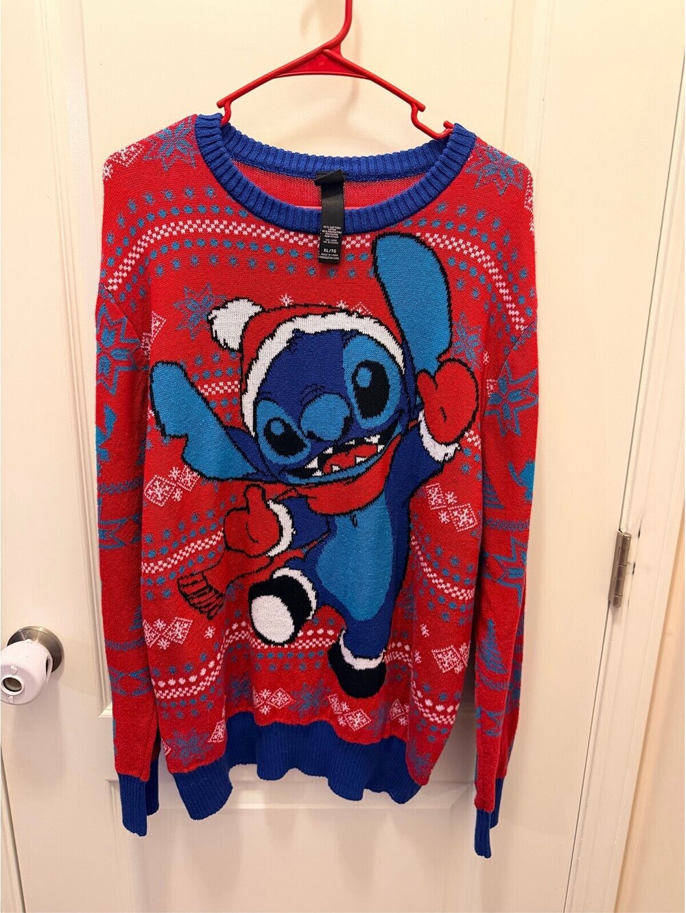 Disney Lilo & Stitch Merry Stitchmas Holiday Sweater Unisex XL